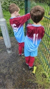 images from St Maelruans FC under8 team